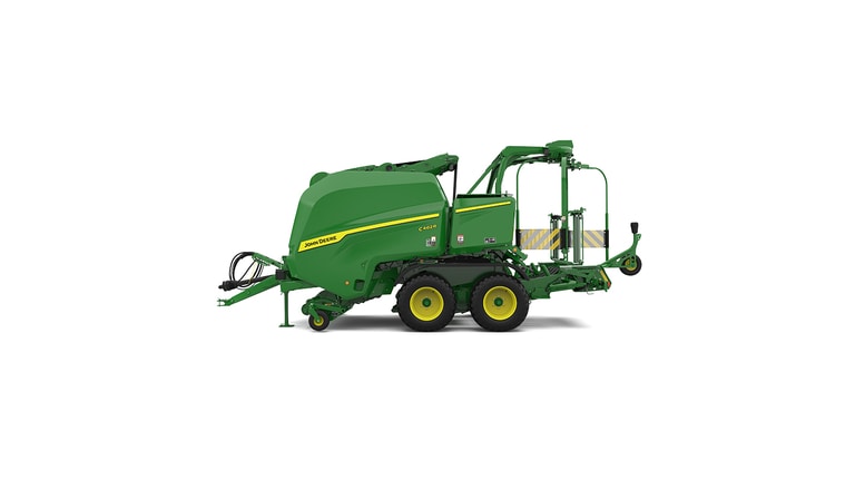 Studio rendering of C462R Wrapping Baler