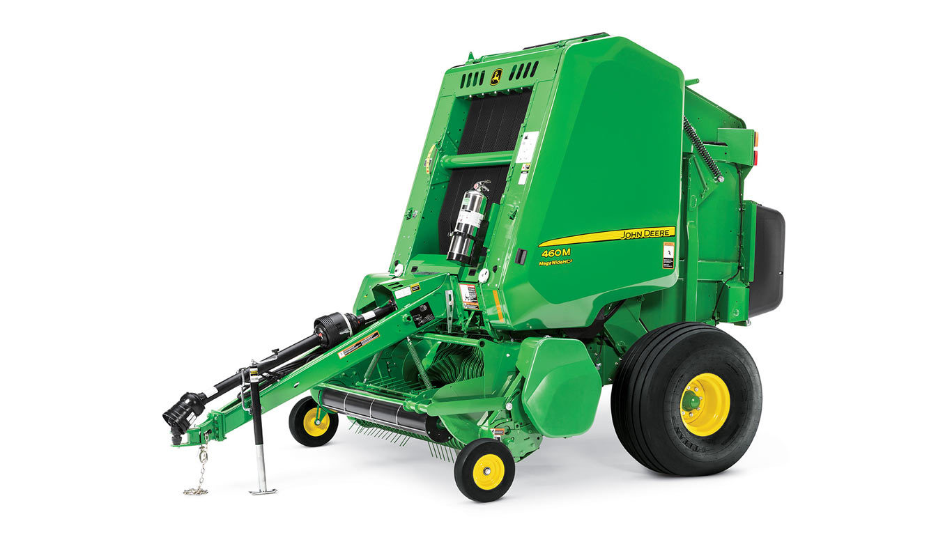 studio image of 460M megawideHC2 round baler