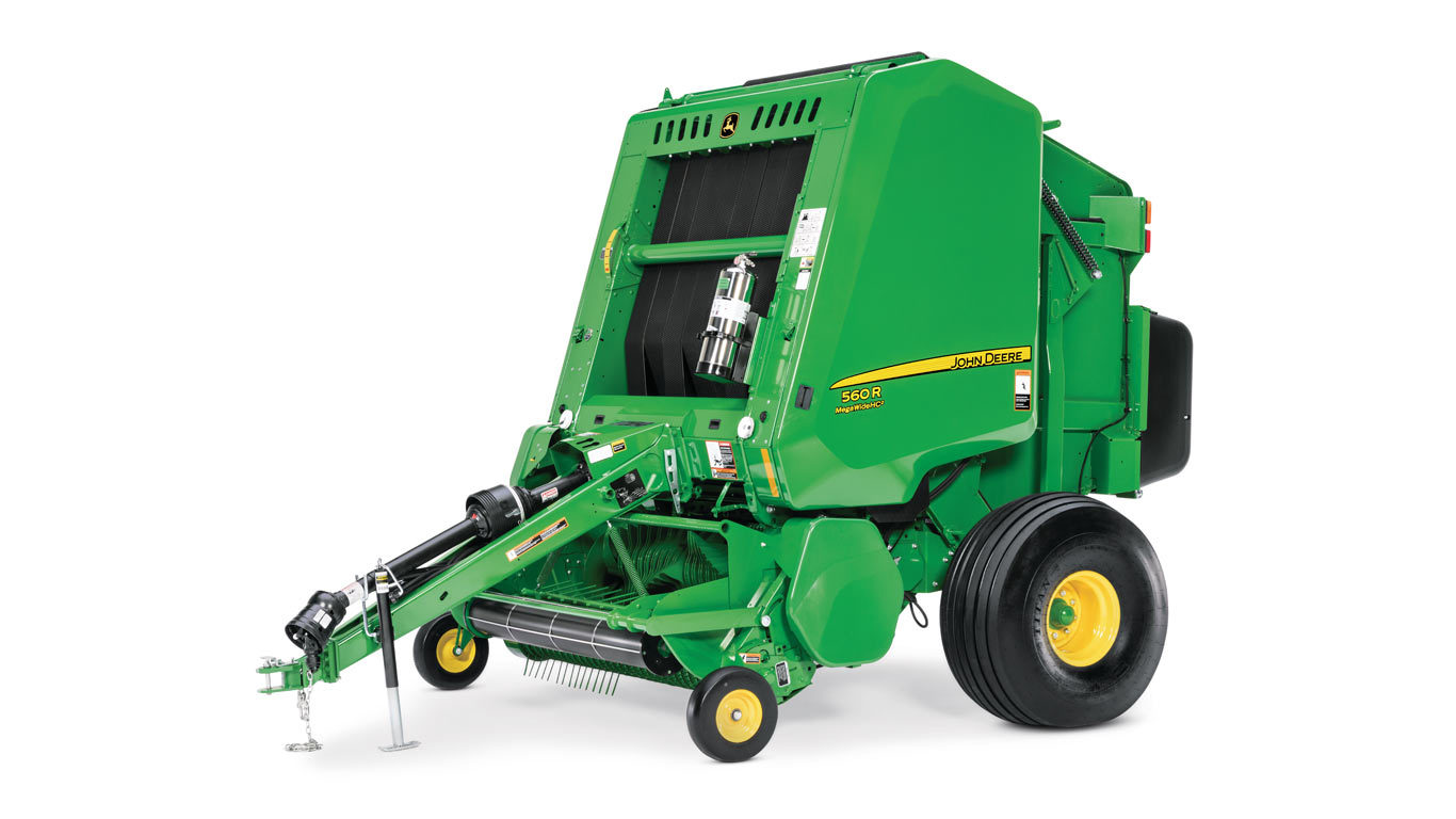 studio image of 560R megawideHC2 round baler