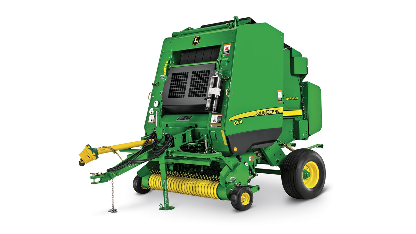 9 Series Round Balers 854 Silage Special John Deere Us