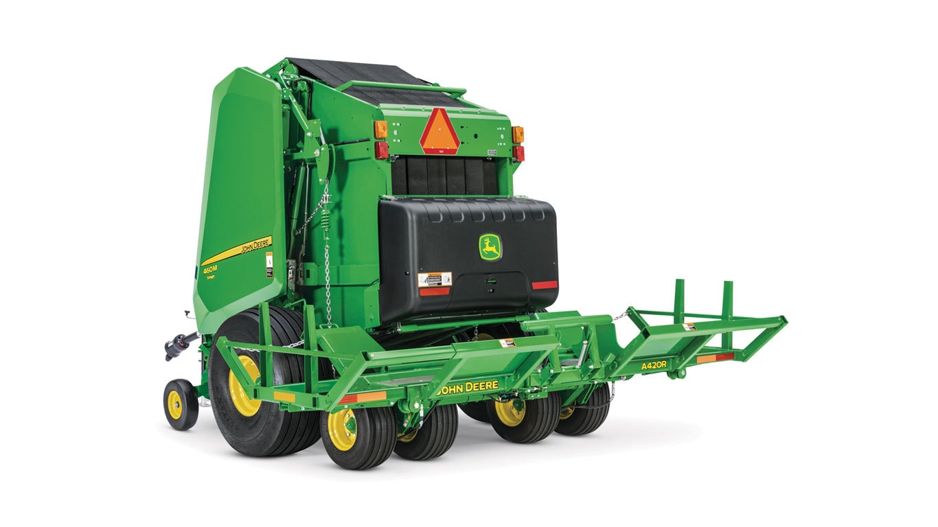 john deere hay baler toy