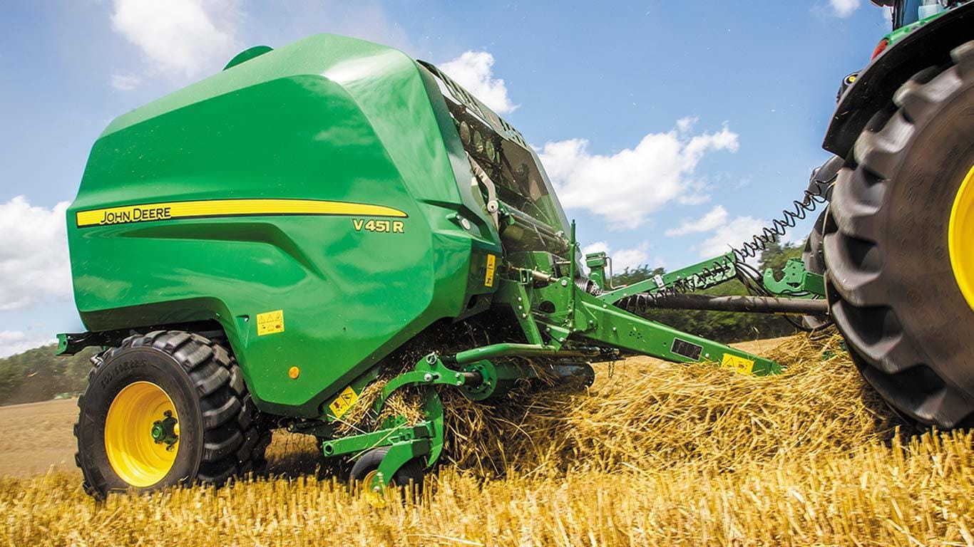 field image of v451r round baler