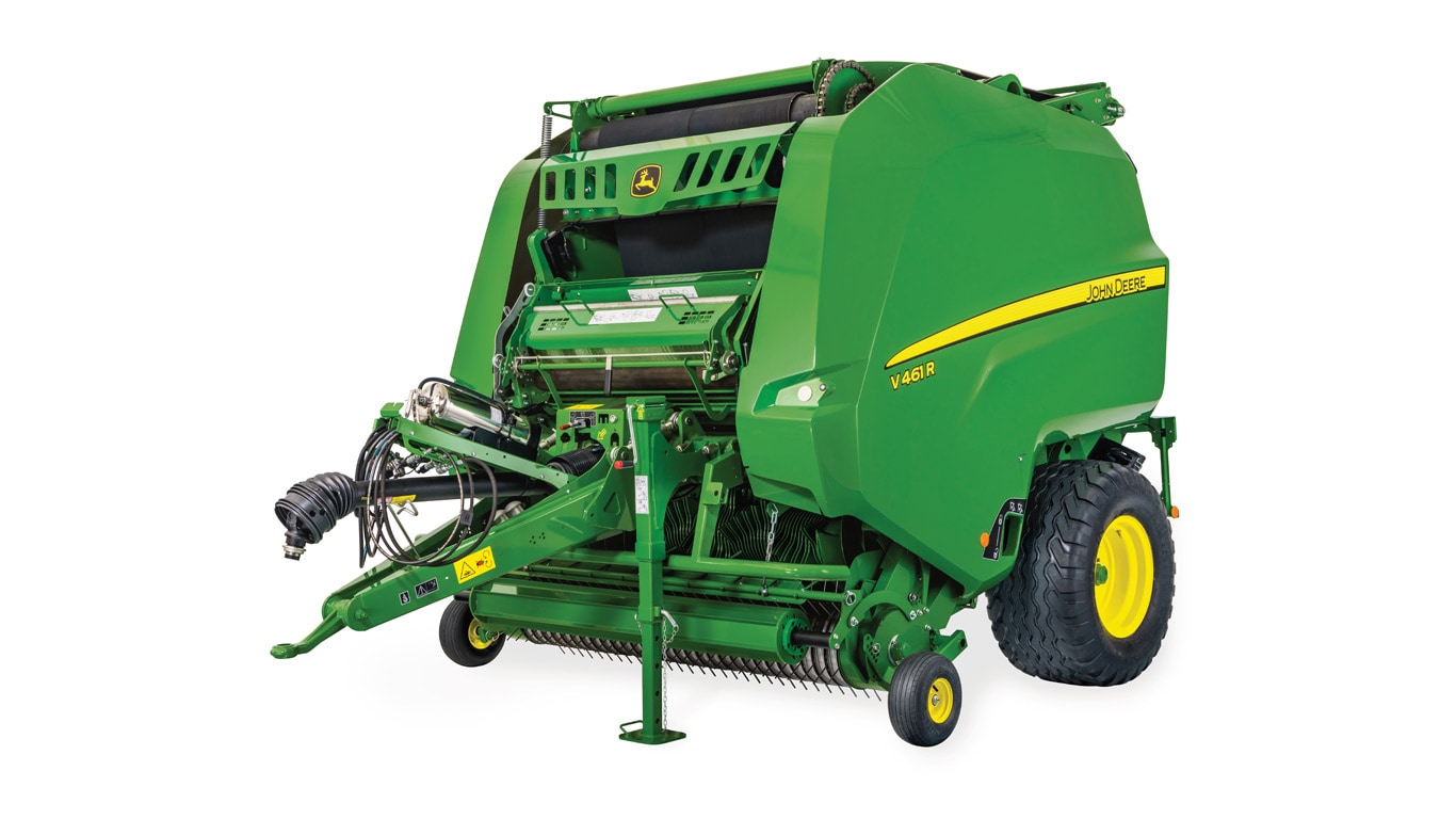 studio image of v461r round baler