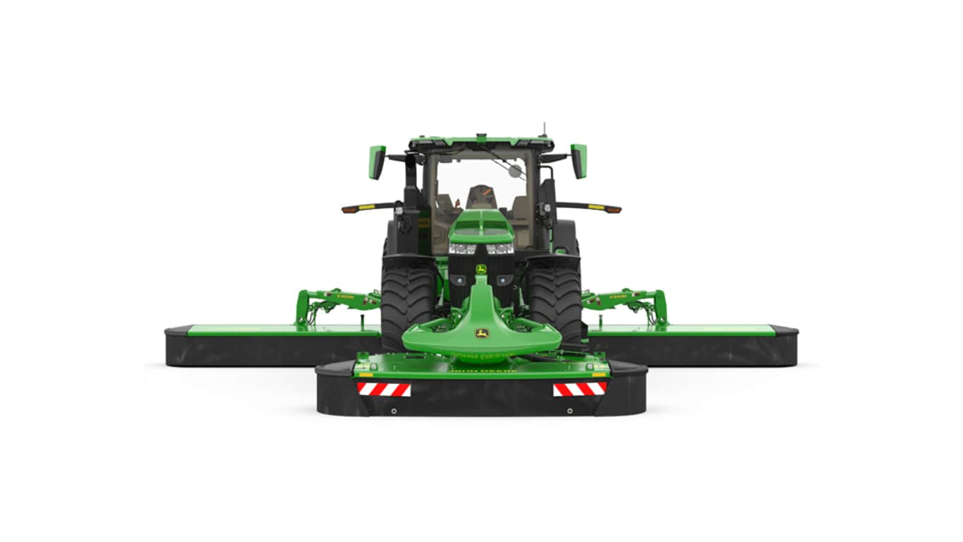 Digital Render of a F350M Front Mount Mower