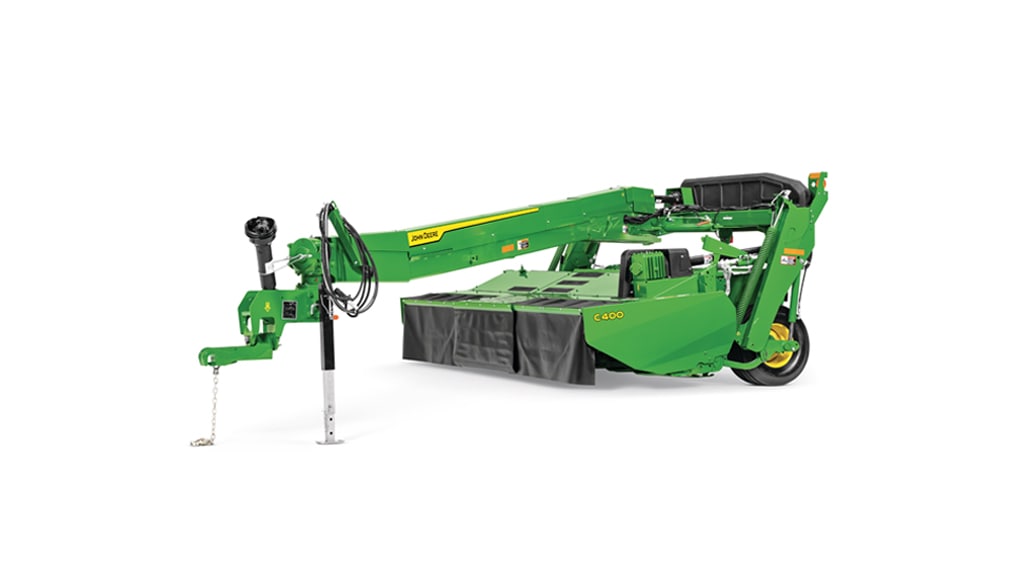 studio image of the C400 mower-conditioner