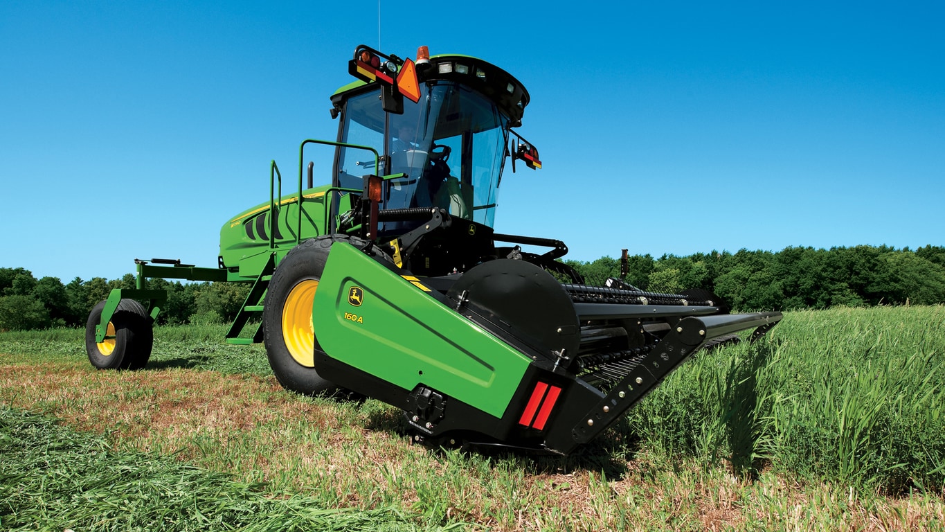 Field image of w150 windrower