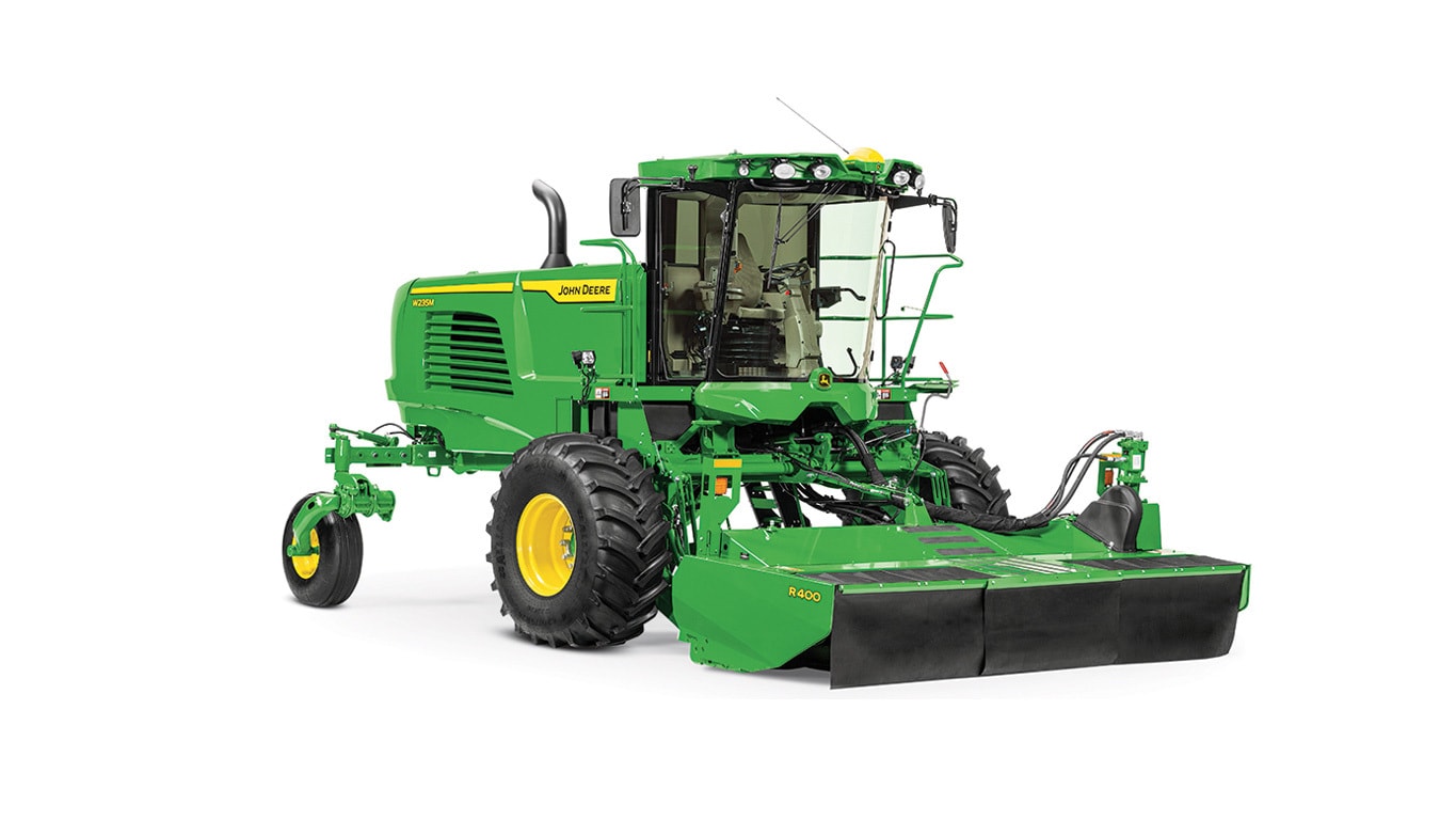 studio image of w235m windrower