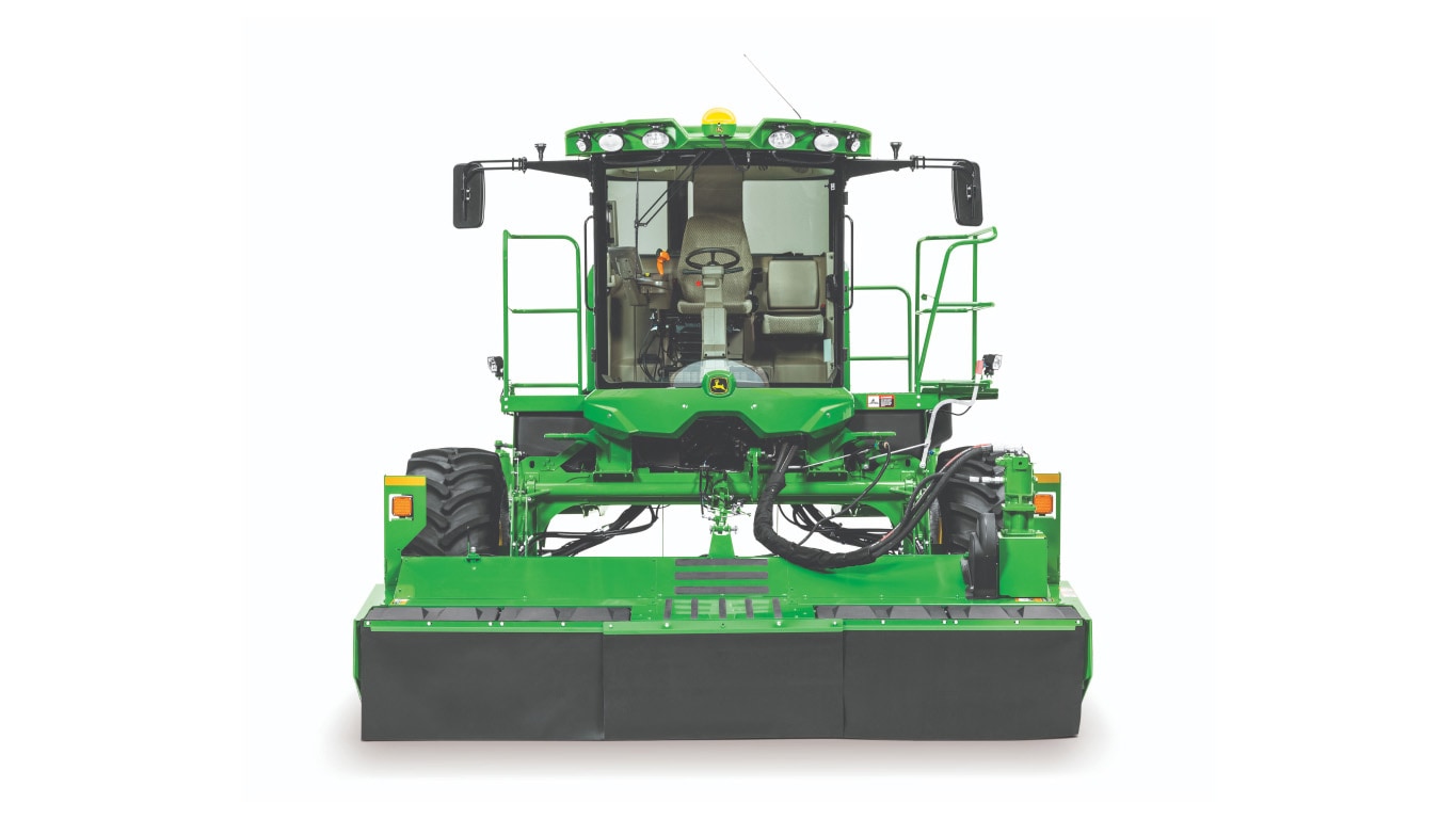 Front-facing view of W260M Windrower