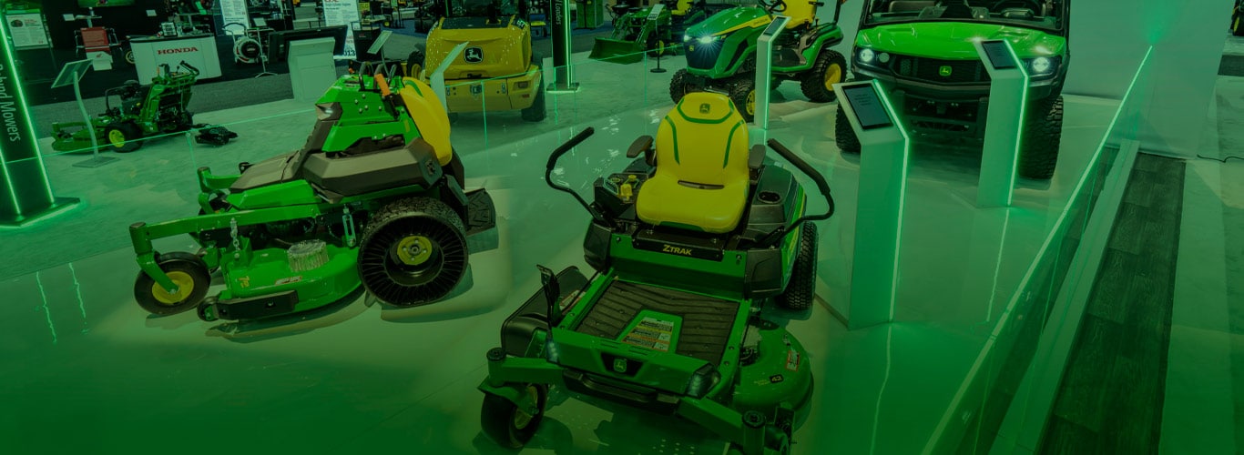 showcase of John&nbsp;Deere product