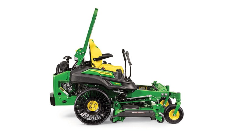 right-facing studio shot of a Z965R with airless tires on a white background