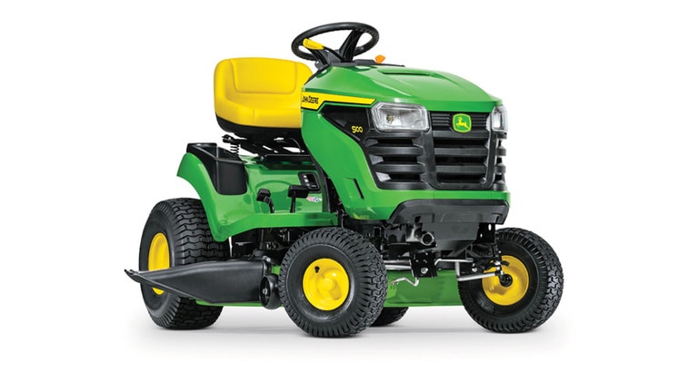Studio image with a front view of S100 mower