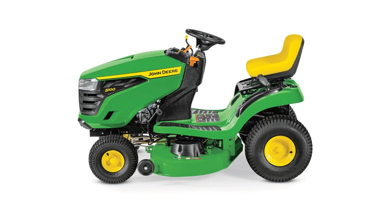 Studio image with a side view of S100 mower