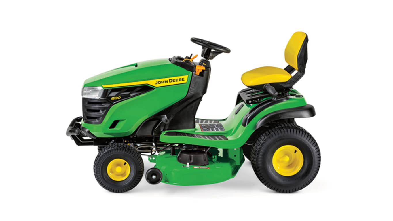 Studio image with a side view of S130 mower