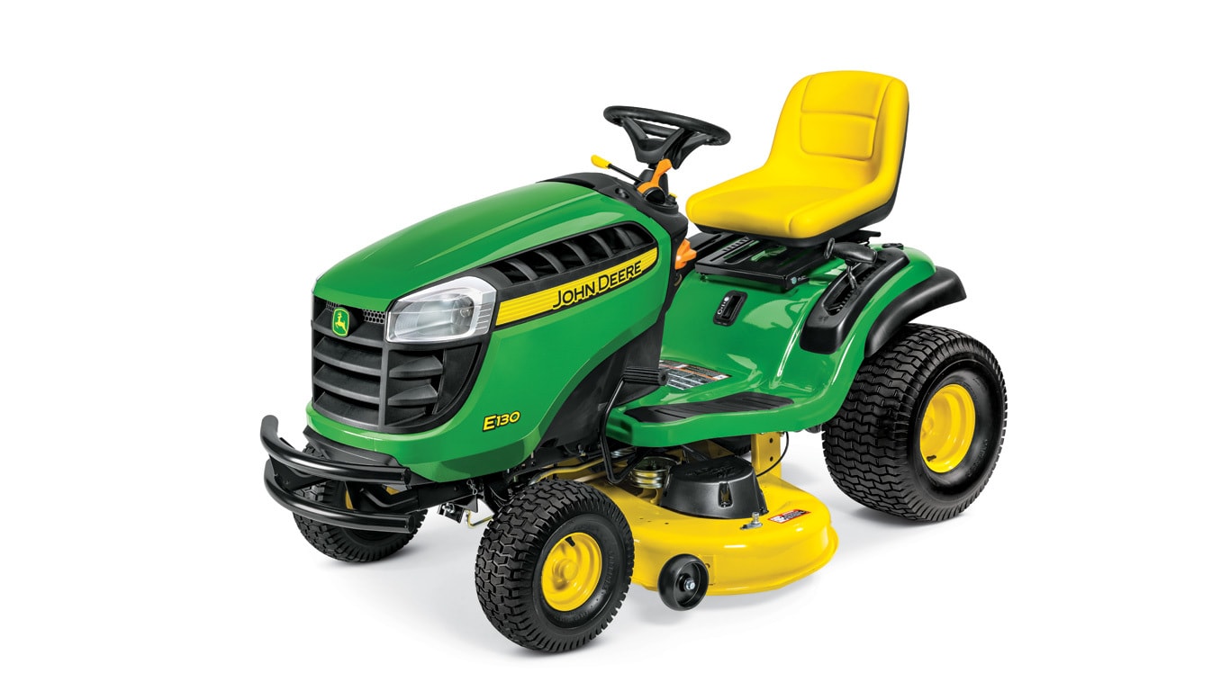 Lawn Tractor | E130 | 22 HP | John Deere US