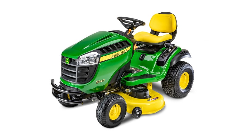 Studio image of S240 Lawn Tractor with 42 inch Deck