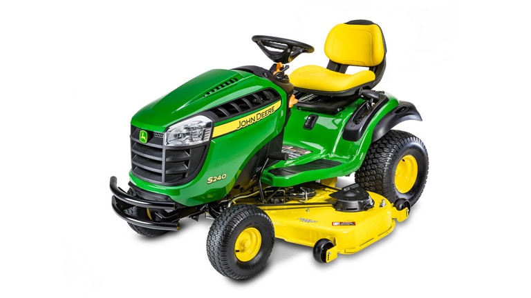 Studio image of S240 Lawn Tractor - 48 inch deck