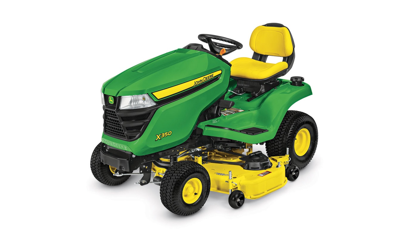 X300 Select Series Lawn Tractor X350 48 In Deck John Deere Us