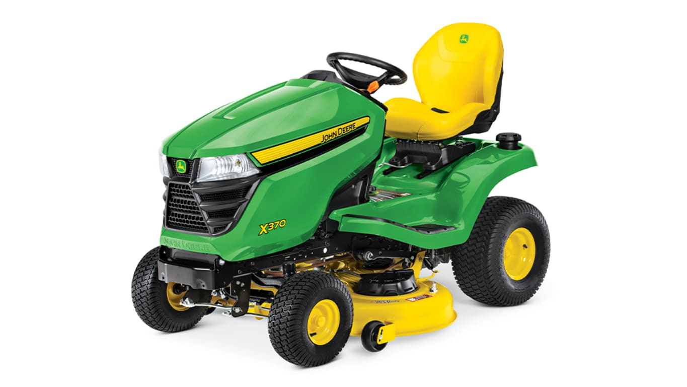 Studio image of X370 Lawn Tractor