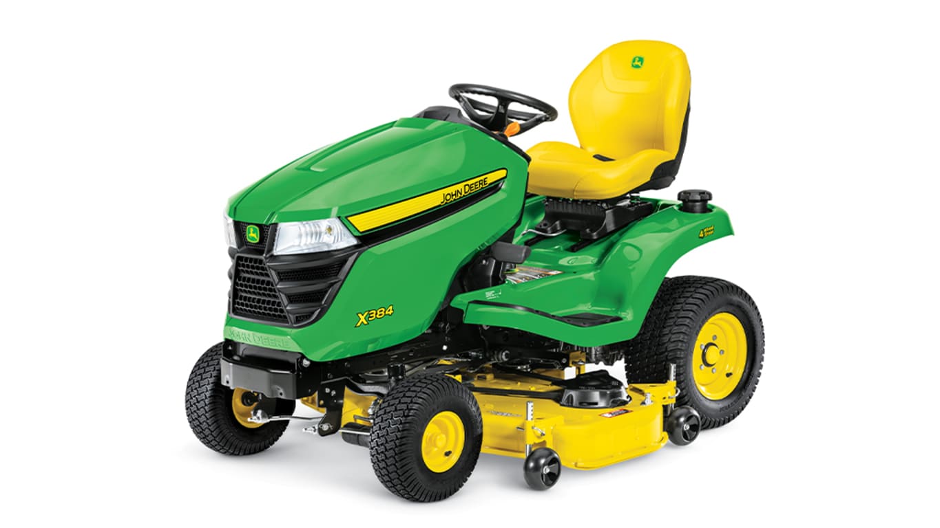 Studio image of X384 Lawn Tractor