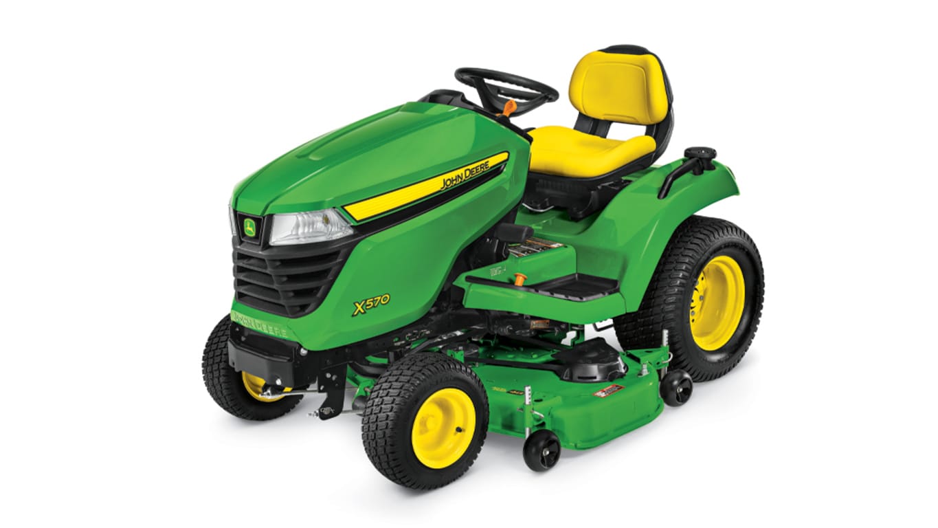 studio image of the X570 Series lawn mower