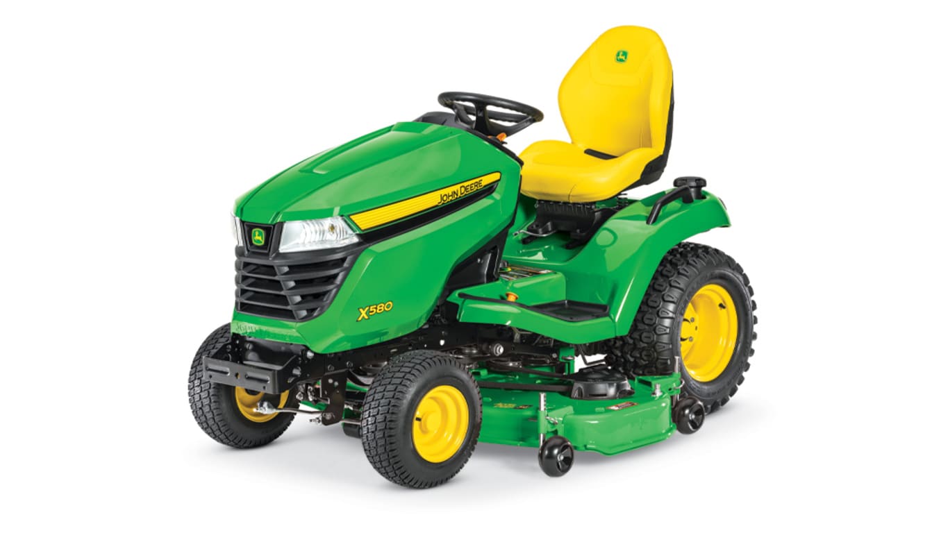 studio image of the X580 series lawn mower