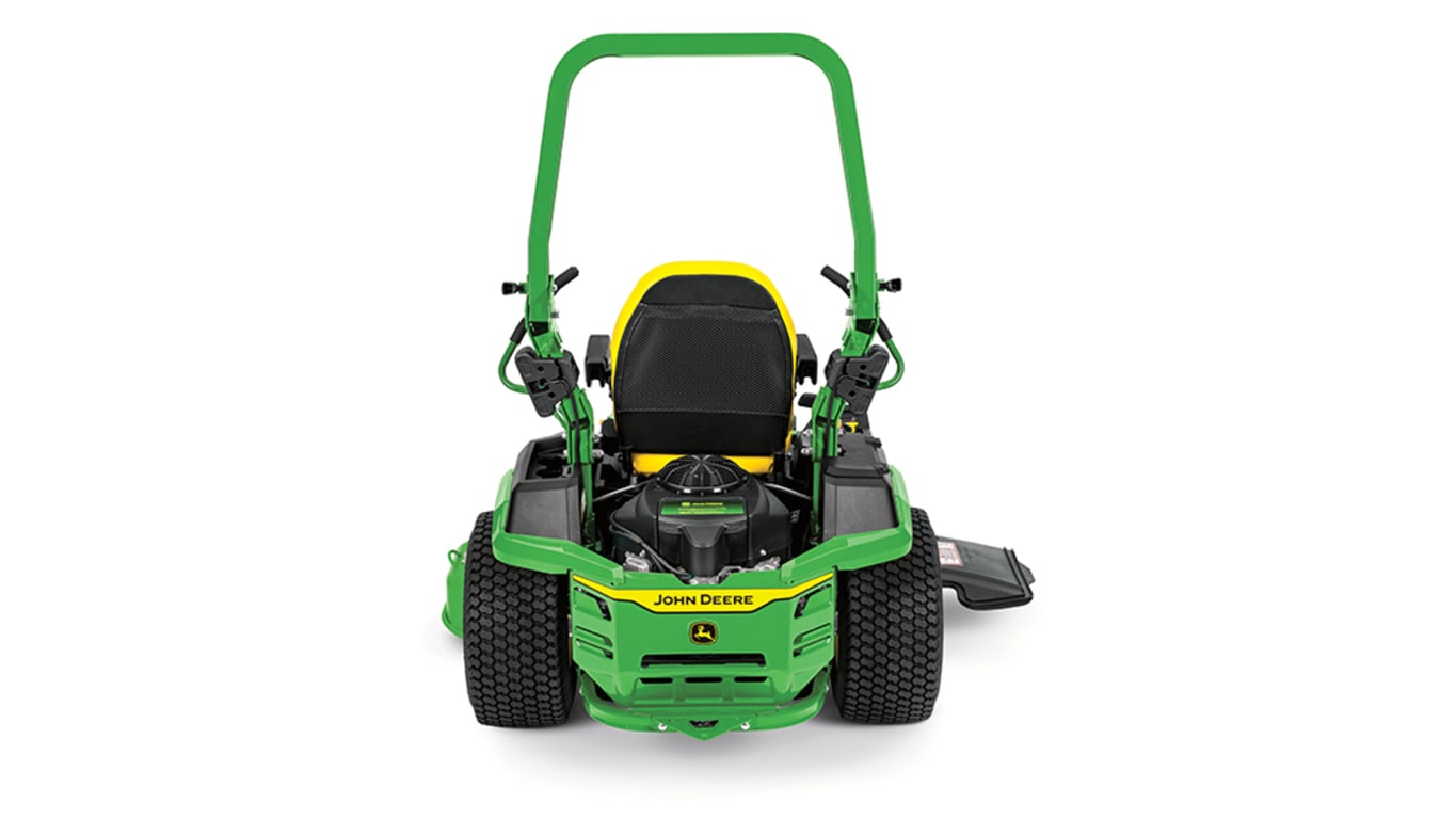Studio image with a rear view of a Z530M mower