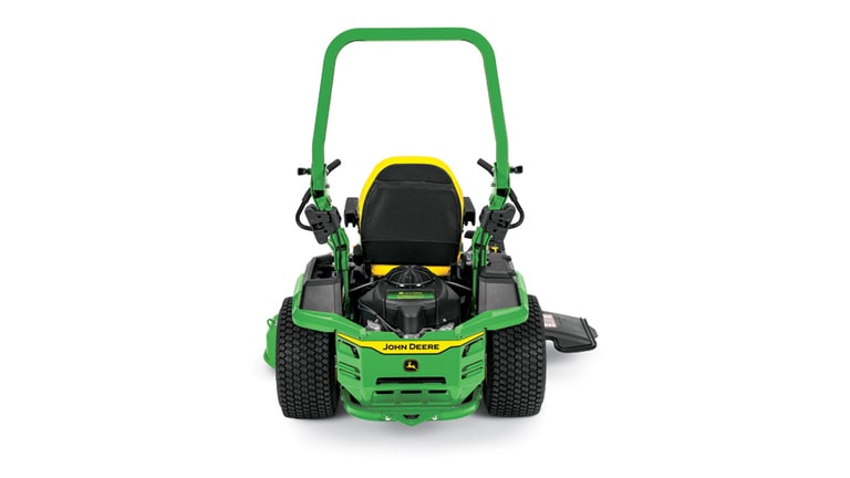 Studio image with a rear view of a Z530M mower
