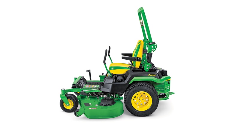 Studio image with a side view of a Z530R mower