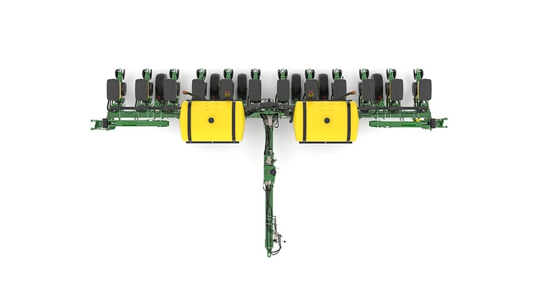 1795 31-Row top angle studio rendering