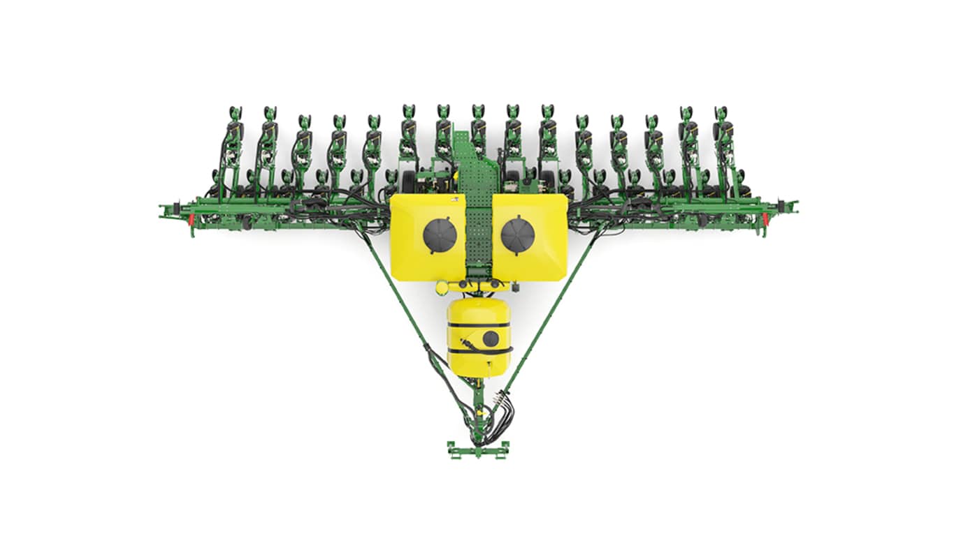 1795 31-Row top angle studio rendering