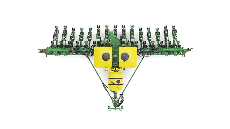 1795 31-Row top angle studio rendering