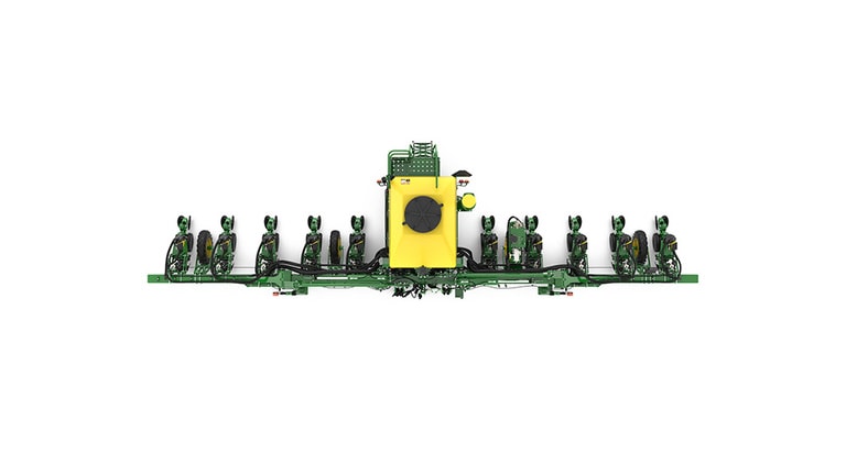 1725C 12-Row top angle studio rendering