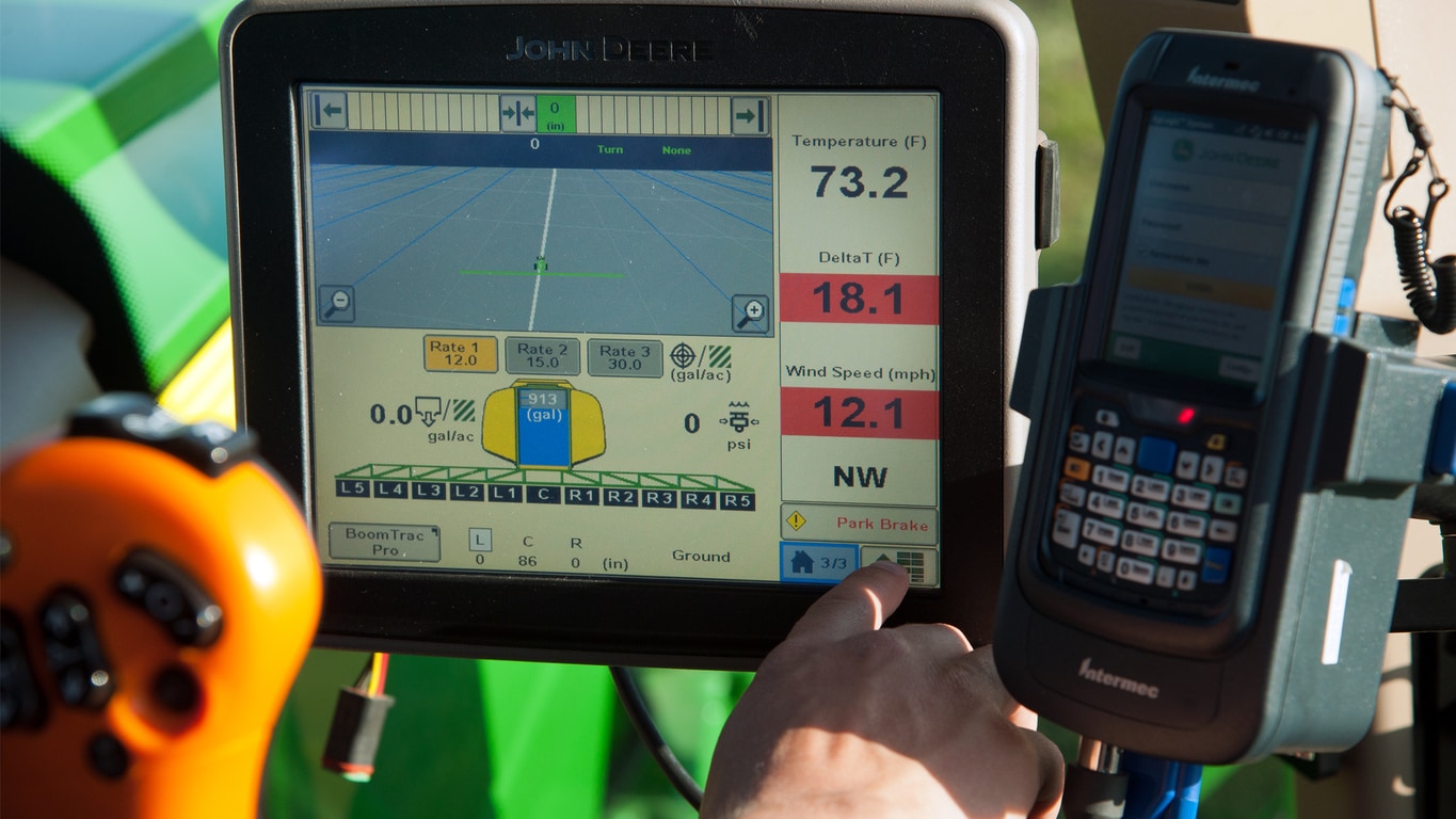 Field image of John Deere Mobile Weather