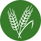 green icon of a barley straw