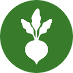 green icon of a sugar beet