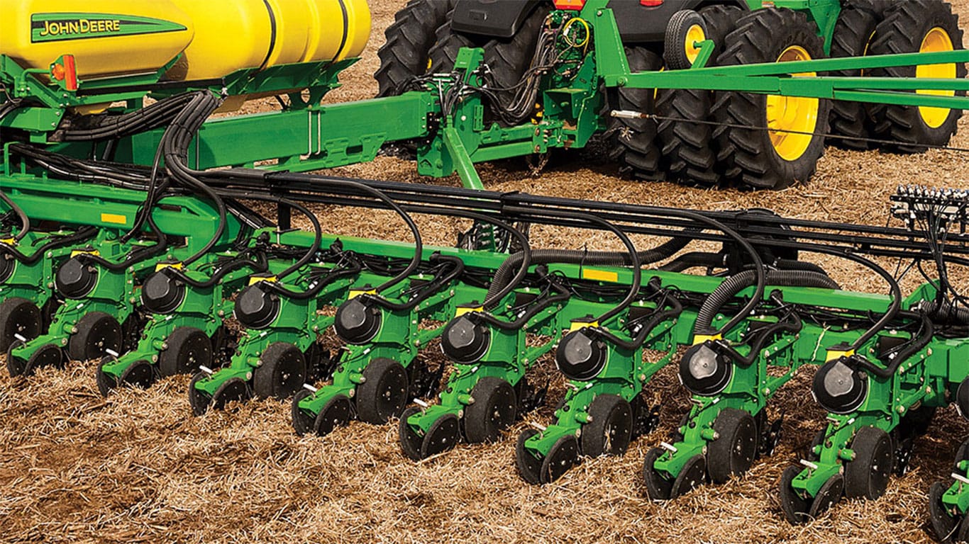 Frame Weight Distribution on planter.