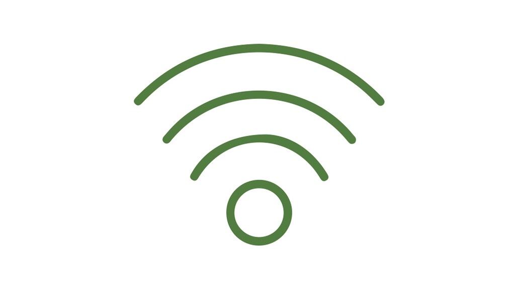 Icon of wifi symbol