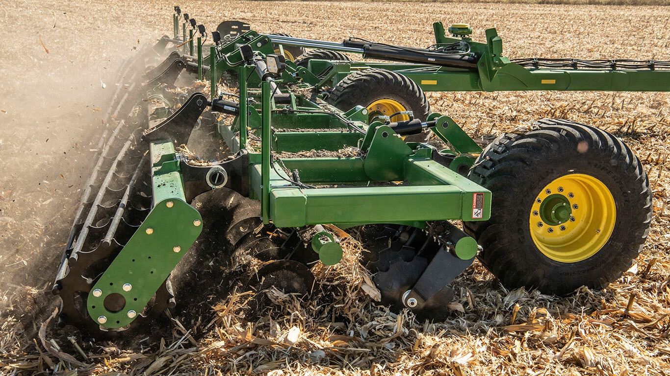 HSD45 High Speed Disk working in field