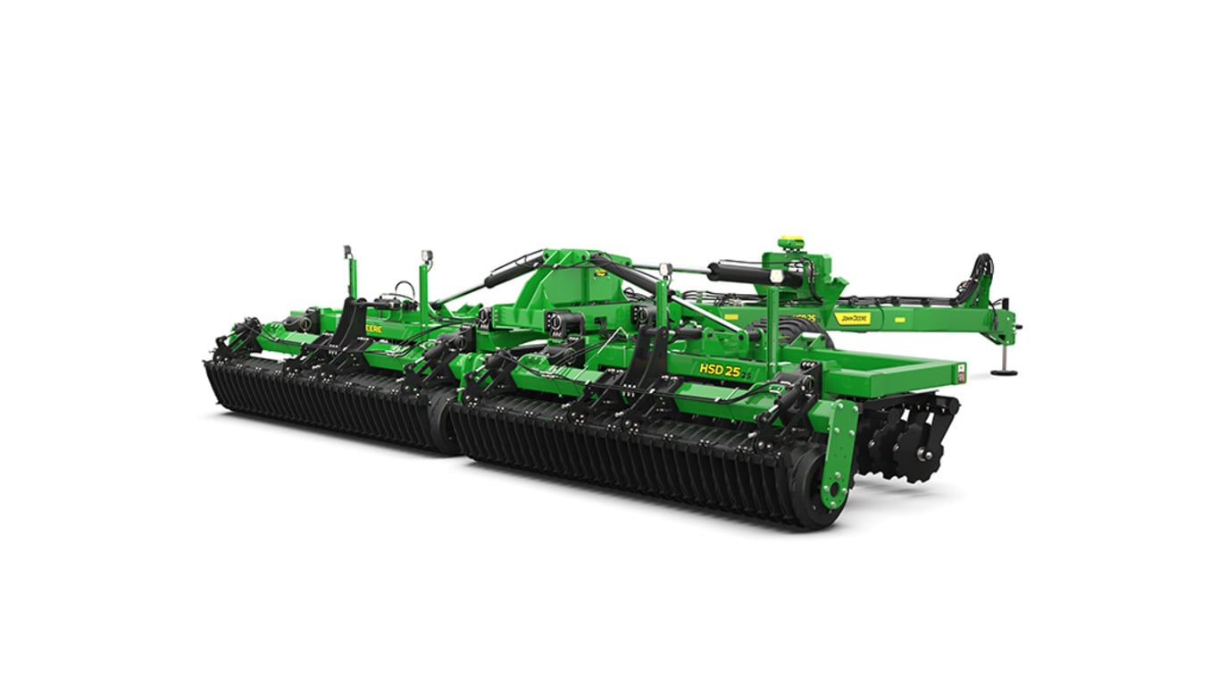 Rear Right-facing view of HSD25 2S high speed disk