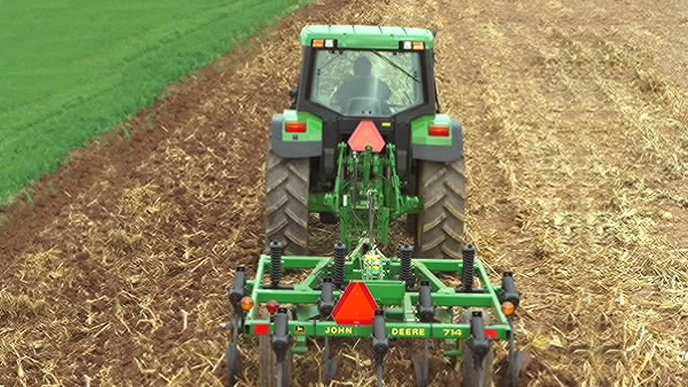 Field image of 714 mulch tiller
