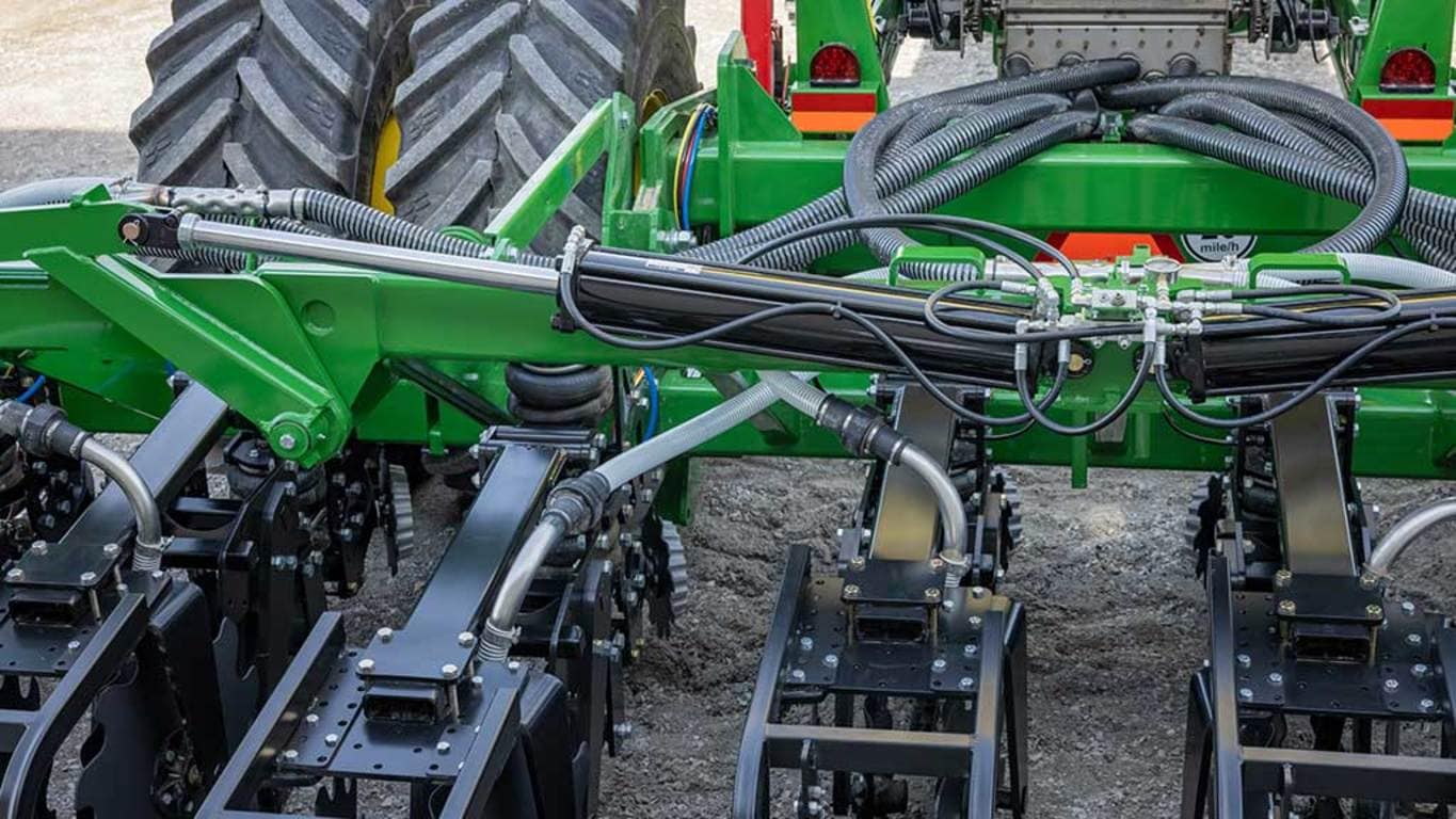 John Deere ST12 tillage solution in field.