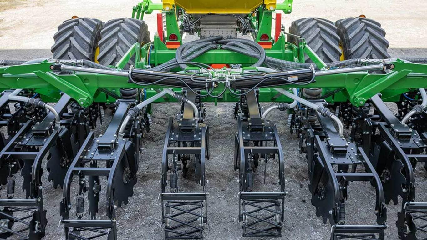 John Deere ST18 tillage solution in field.