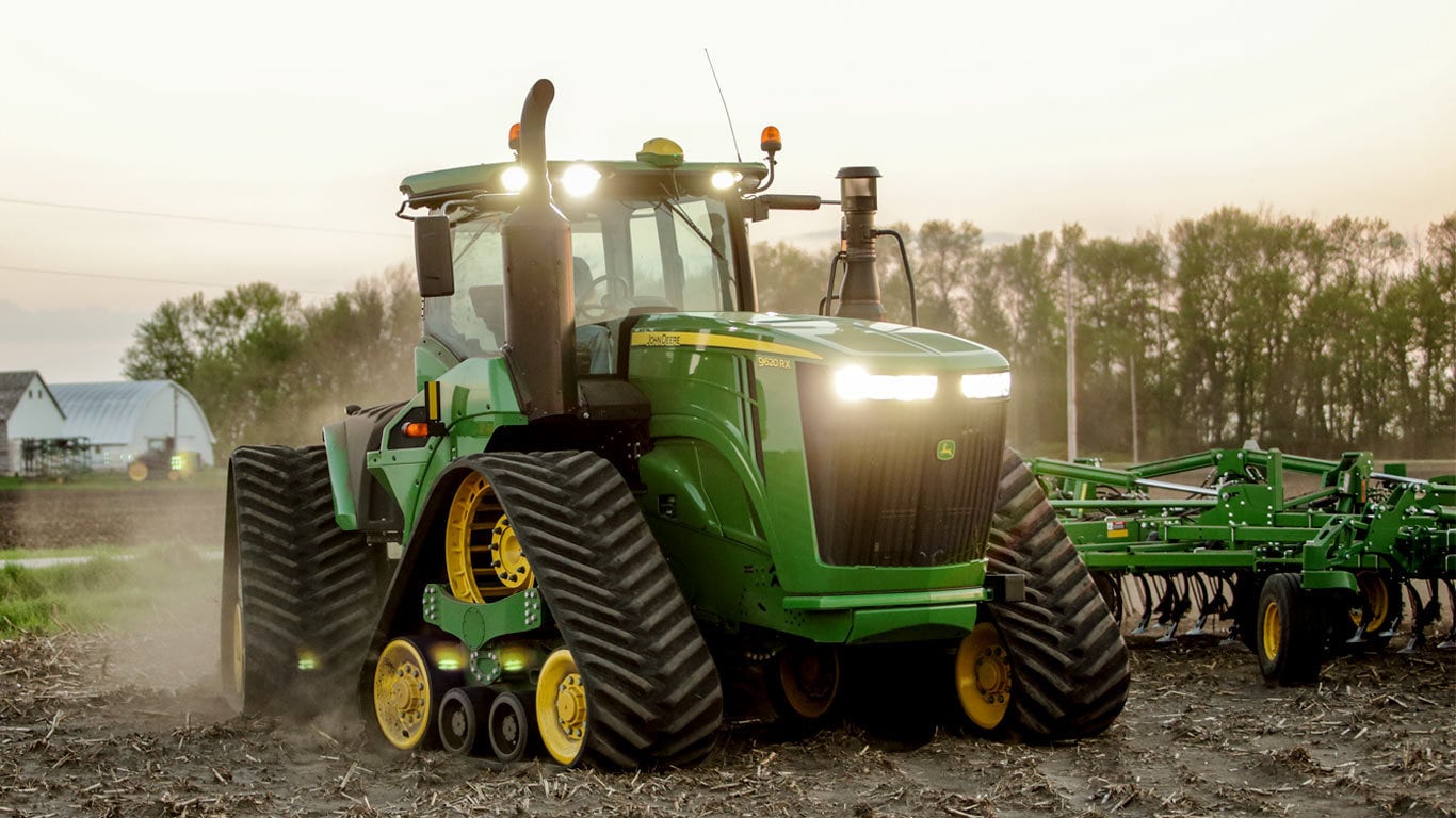 John Deere Tractor Size Chart