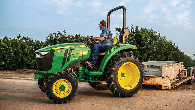John deere tractor and trailer power wheels sales