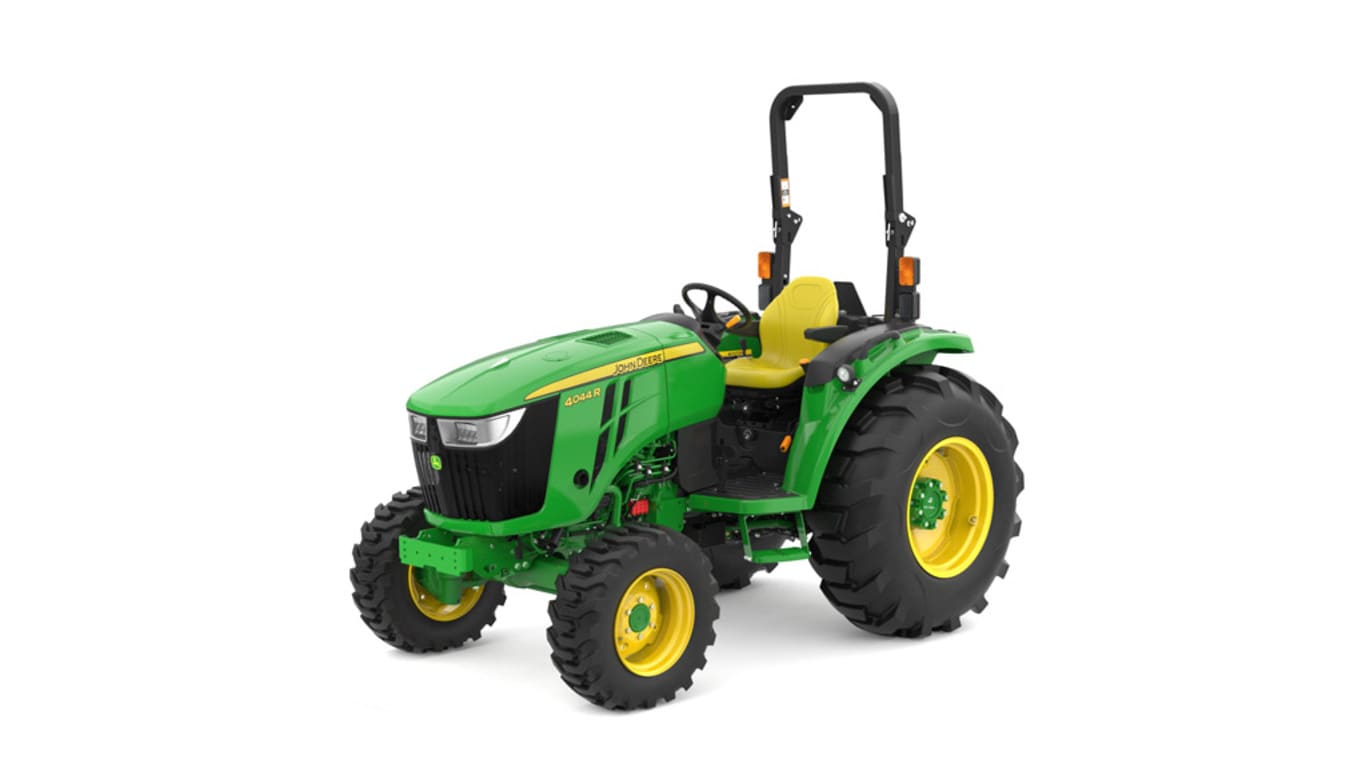 Front left studio image of 4044R compact utility tractor