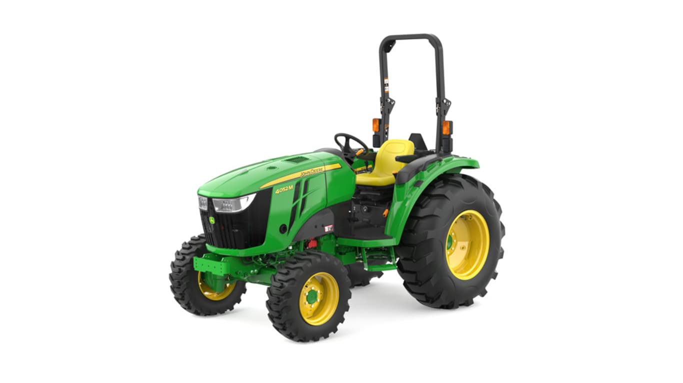 Front left studio image of 4052m compact utility tractor