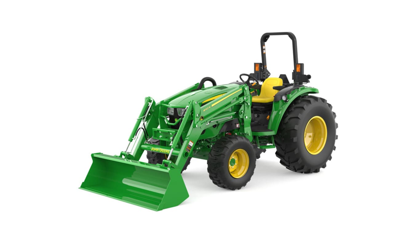Front left studio image of 4052m heavy duty compact utility tractor