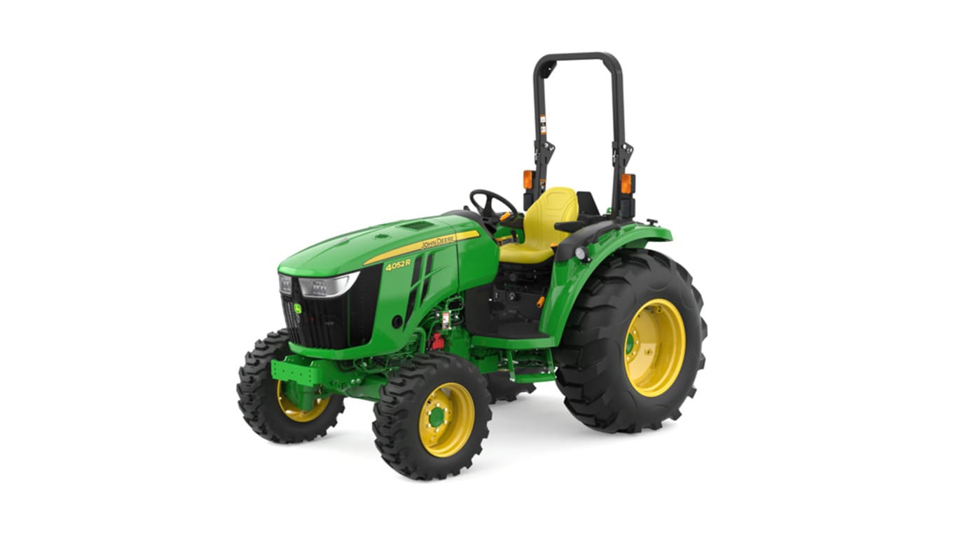 Front left studio image of 4052r compact utility tractor
