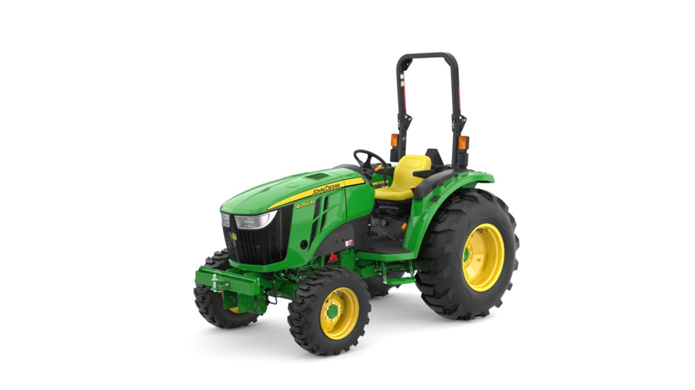 Front left studio image of 4066m compact utility tractor