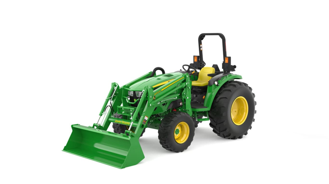Front left studio image of 4066m heavy duty compact utility tractor